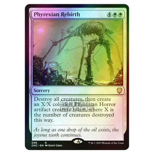 Magic The Gathering - Phyrexia - All Will Be One - Commander - Phyrexian Rebirth - 86/174 (Foil)