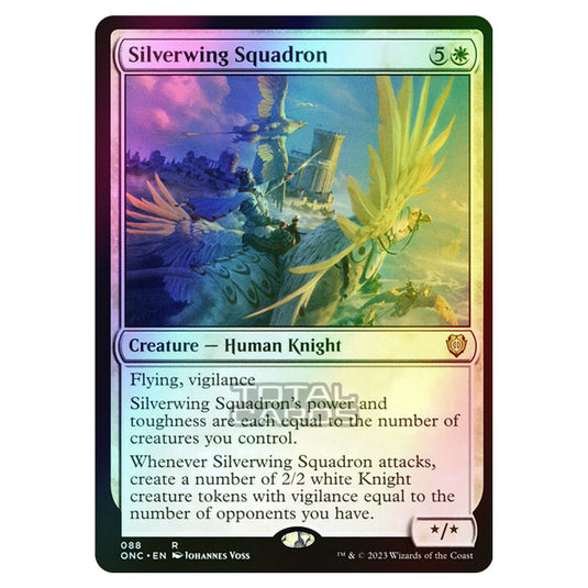 Magic The Gathering - Phyrexia - All Will Be One - Commander - Silverwing Squadron - 88/174 (Foil)