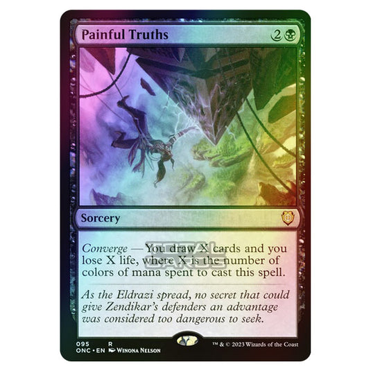 Magic The Gathering - Phyrexia - All Will Be One - Commander - Painful Truths - 95/174 (Foil)