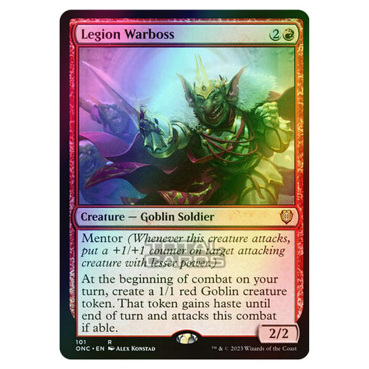 Magic The Gathering - Phyrexia - All Will Be One - Commander - Legion Warboss - 101/174 (Foil)