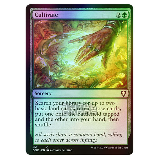 Magic The Gathering - Phyrexia - All Will Be One - Commander - Cultivate - 107/174 (Foil)