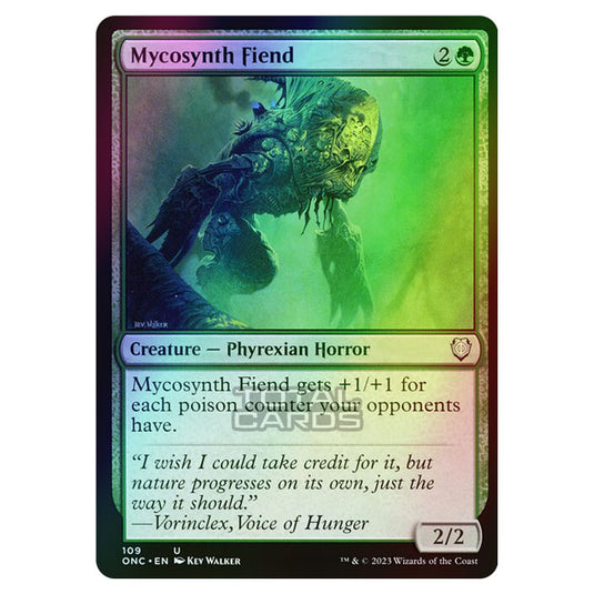 Magic The Gathering - Phyrexia - All Will Be One - Commander - Mycosynth Fiend - 109/174 (Foil)