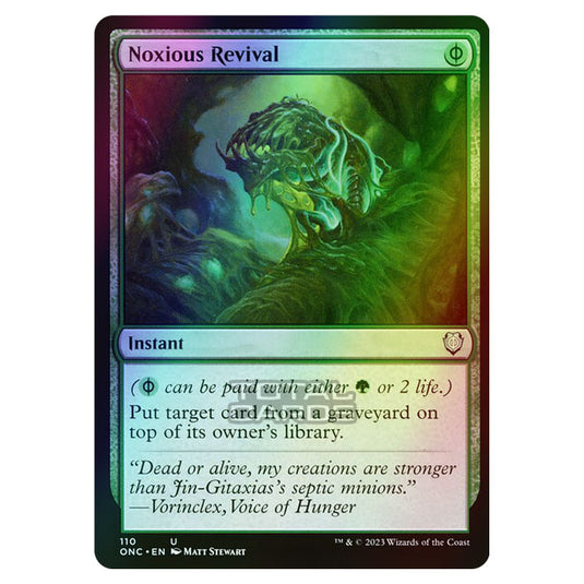 Magic The Gathering - Phyrexia - All Will Be One - Commander - Noxious Revival - 110/174 (Foil)