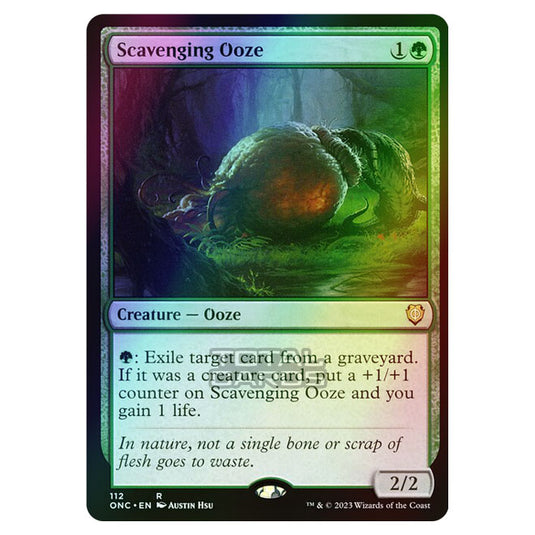 Magic The Gathering - Phyrexia - All Will Be One - Commander - Scavenging Ooze - 112/174 (Foil)