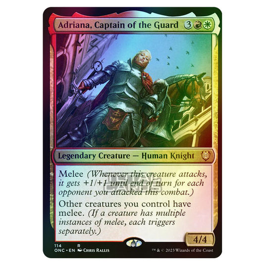 Magic The Gathering - Phyrexia - All Will Be One - Commander - Adriana, Captain of the Guard - 114/174 (Foil)