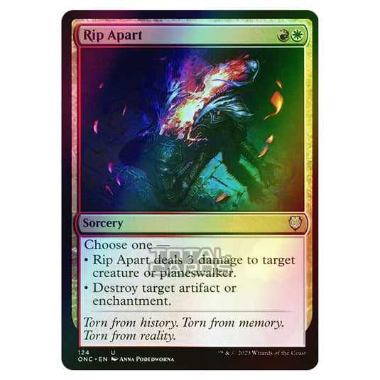 Magic The Gathering - Phyrexia - All Will Be One - Commander - Rip Apart - 124/174 (Foil)