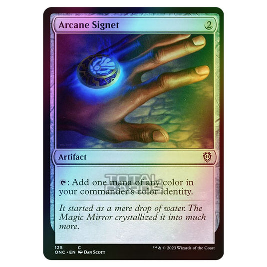 Magic The Gathering - Phyrexia - All Will Be One - Commander - Arcane Signet - 125/174 (Foil)