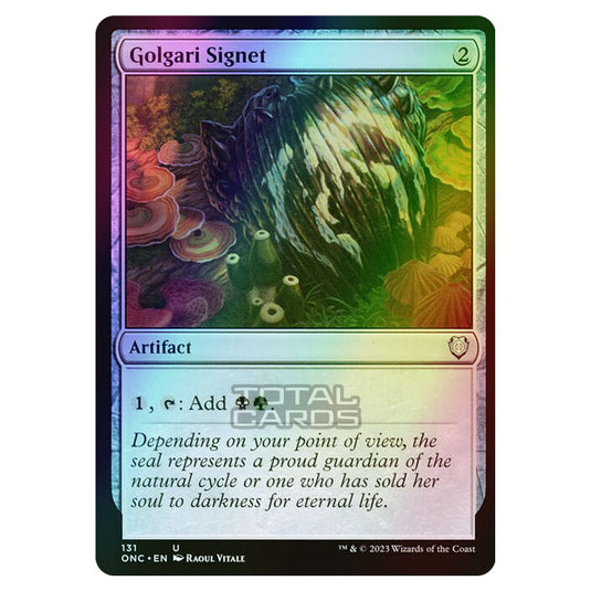 Magic The Gathering - Phyrexia - All Will Be One - Commander - Golgari Signet - 131/174 (Foil)