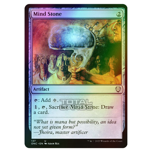 Magic The Gathering - Phyrexia - All Will Be One - Commander - Mind Stone - 137/174 (Foil)