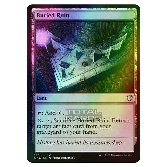 Magic The Gathering - Phyrexia - All Will Be One - Commander - Buried Ruin - 147/174 (Foil)