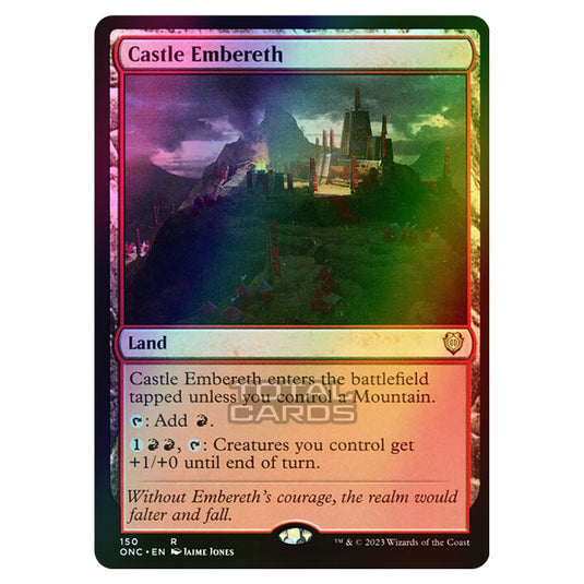 Magic The Gathering - Phyrexia - All Will Be One - Commander - Castle Embereth - 150/174 (Foil)