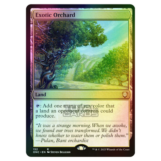 Magic The Gathering - Phyrexia - All Will Be One - Commander - Exotic Orchard - 152/174 (Foil)