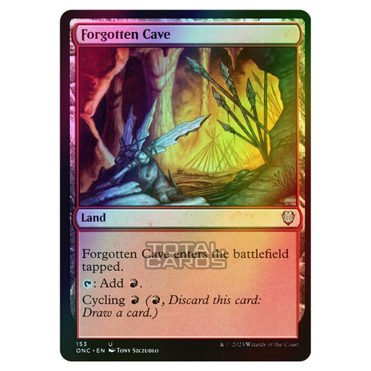 Magic The Gathering - Phyrexia - All Will Be One - Commander - Forgotten Cave - 153/174 (Foil)