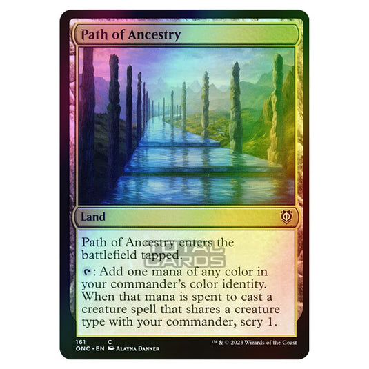 Magic The Gathering - Phyrexia - All Will Be One - Commander - Path of Ancestry - 161/174 (Foil)