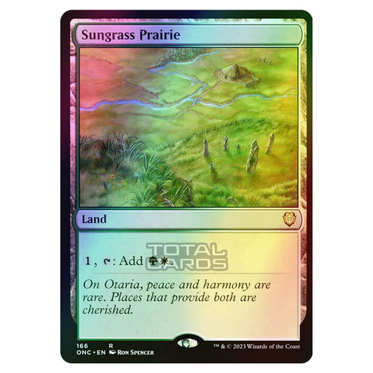 Magic The Gathering - Phyrexia - All Will Be One - Commander - Sungrass Prairie - 166/174 (Foil)