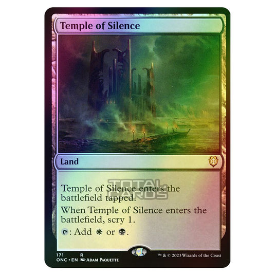 Magic The Gathering - Phyrexia - All Will Be One - Commander - Temple of Silence - 171/174 (Foil)