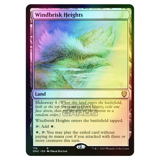 Magic The Gathering - Phyrexia - All Will Be One - Commander - Windbrisk Heights - 174/174 (Foil)