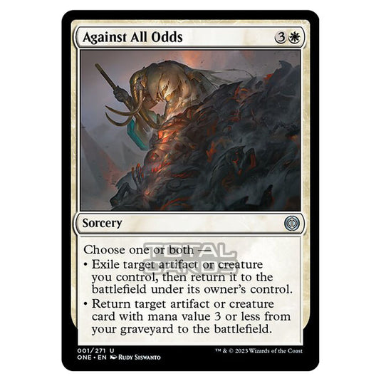 Magic The Gathering - Phyrexia - All Will Be One - Against All Odds - 1/271