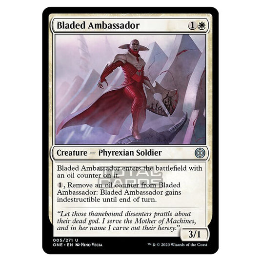 Magic The Gathering - Phyrexia - All Will Be One - Bladed Ambassador - 5/271