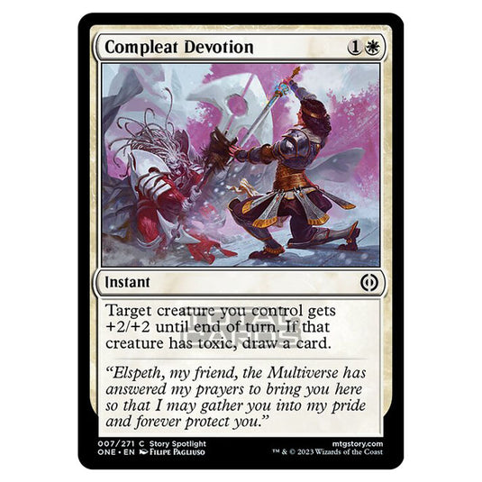 Magic The Gathering - Phyrexia - All Will Be One - Compleat Devotion - 7/271