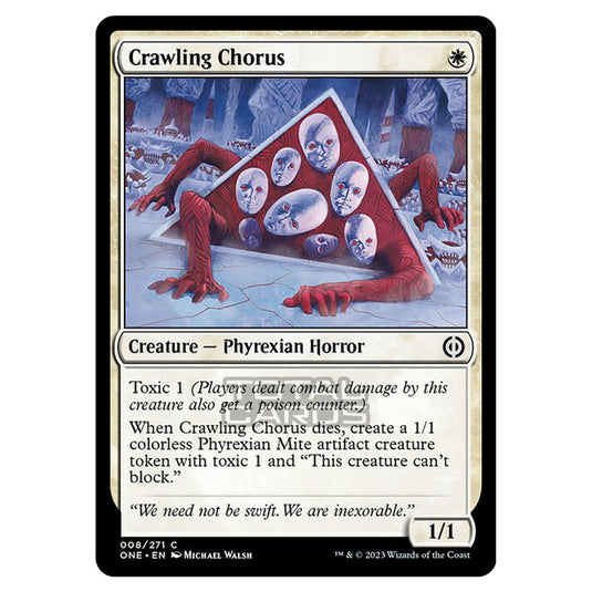 Magic The Gathering - Phyrexia - All Will Be One - Crawling Chorus - 8/271