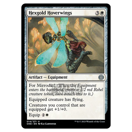 Magic The Gathering - Phyrexia - All Will Be One - Hexgold Hoverwings - 14/271