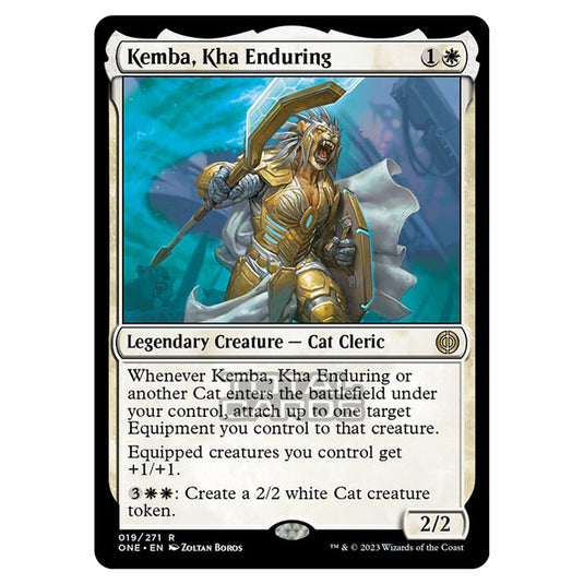 Magic The Gathering - Phyrexia - All Will Be One - Kemba, Kha Enduring - 19/271