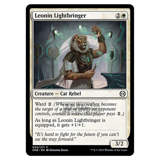 Magic The Gathering - Phyrexia - All Will Be One - Leonin Lightbringer - 20/271