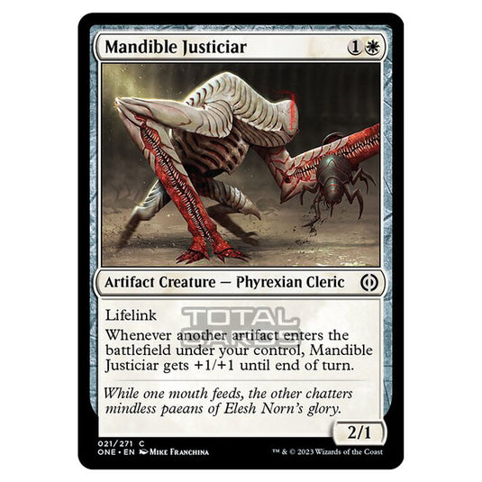 Magic The Gathering - Phyrexia - All Will Be One - Mandible Justiciar - 21/271