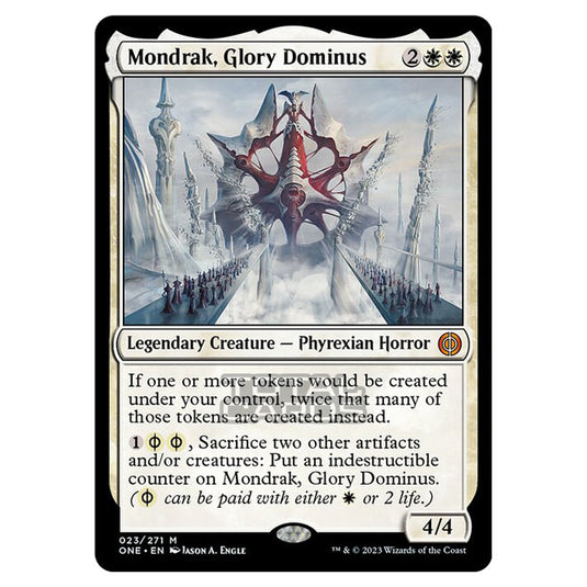 Magic The Gathering - Phyrexia - All Will Be One - Mondrak, Glory Dominus - 23/271