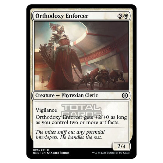 Magic The Gathering - Phyrexia - All Will Be One - Orthodoxy Enforcer - 25/271