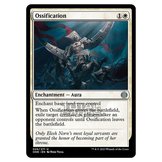 Magic The Gathering - Phyrexia - All Will Be One - Ossification - 26/271