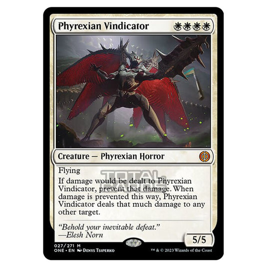 Magic The Gathering - Phyrexia - All Will Be One - Phyrexian Vindicator - 27/271