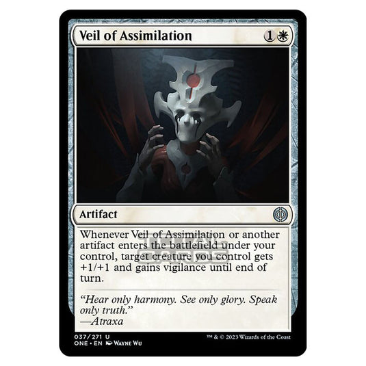 Magic The Gathering - Phyrexia - All Will Be One - Veil of Assimilation - 37/271