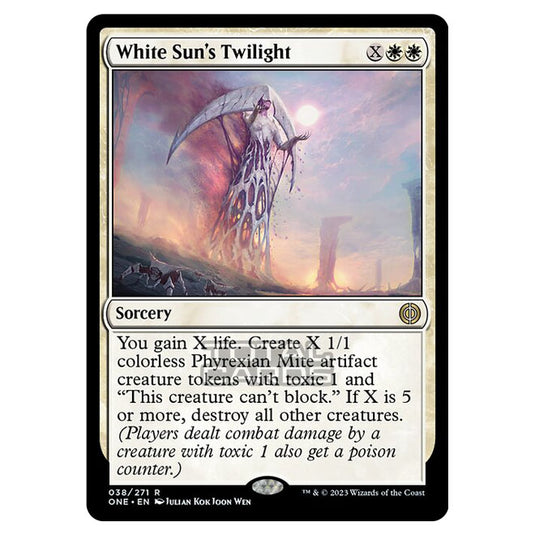 Magic The Gathering - Phyrexia - All Will Be One - White Sun's Twilight - 38/271