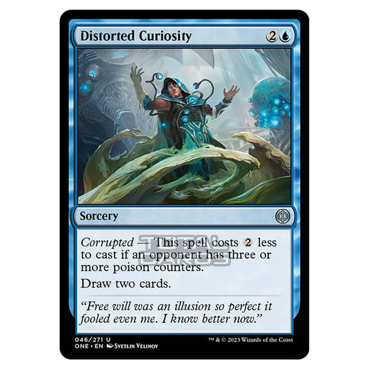 Magic The Gathering - Phyrexia - All Will Be One - Distorted Curiosity - 46/271