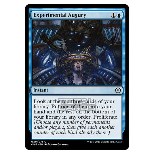 Magic The Gathering - Phyrexia - All Will Be One - Experimental Augury - 49/271
