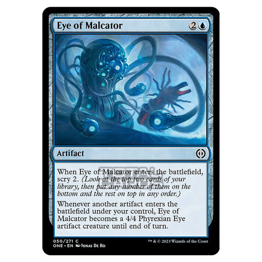 Magic The Gathering - Phyrexia - All Will Be One - Eye of Malcator - 50/271