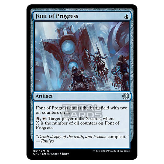 Magic The Gathering - Phyrexia - All Will Be One - Font of Progress - 51/271