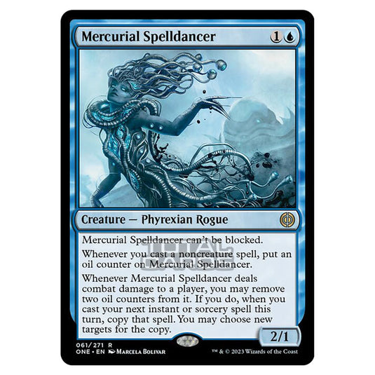 Magic The Gathering - Phyrexia - All Will Be One - Mercurial Spelldancer - 61/271