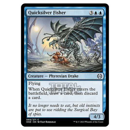 Magic The Gathering - Phyrexia - All Will Be One - Quicksilver Fisher - 66/271