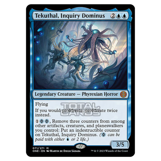 Magic The Gathering - Phyrexia - All Will Be One - Tekuthal, Inquiry Dominus - 71/271