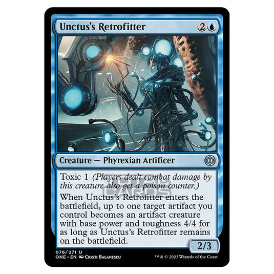 Magic The Gathering - Phyrexia - All Will Be One - Unctus's Retrofitter - 76/271