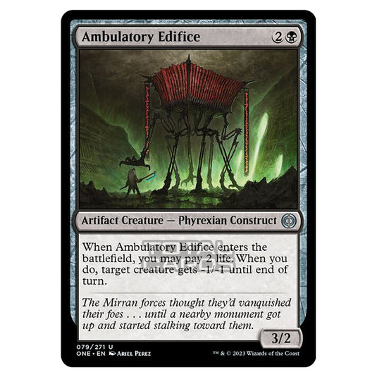 Magic The Gathering - Phyrexia - All Will Be One - Ambulatory Edifice - 79/271