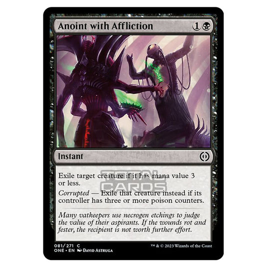 Magic The Gathering - Phyrexia - All Will Be One - Anoint with Affliction - 81/271