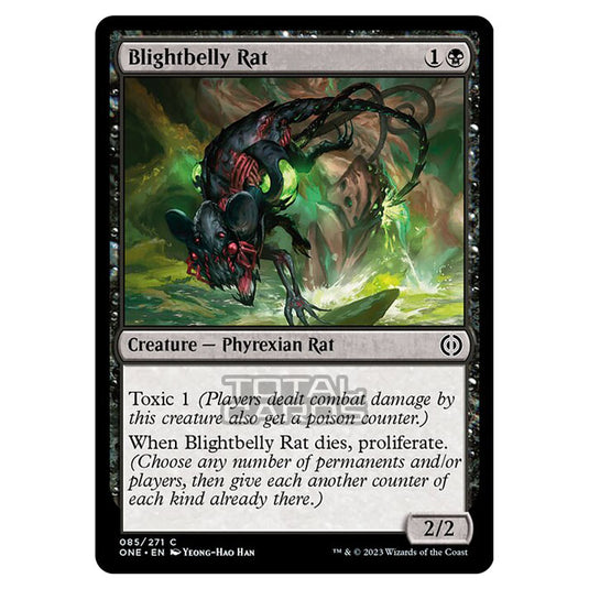 Magic The Gathering - Phyrexia - All Will Be One - Blightbelly Rat - 85/271
