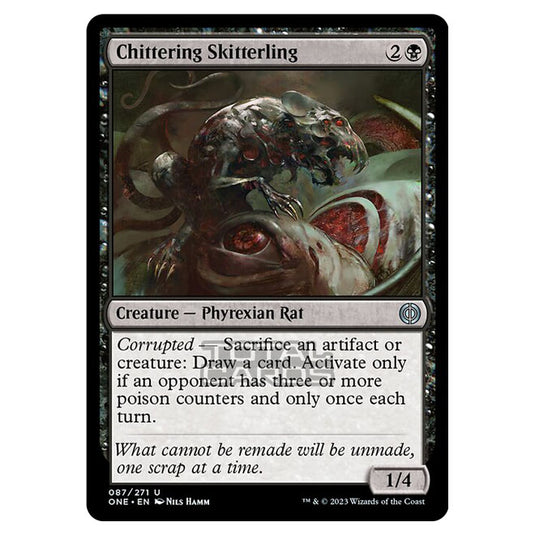 Magic The Gathering - Phyrexia - All Will Be One - Chittering Skitterling - 87/271