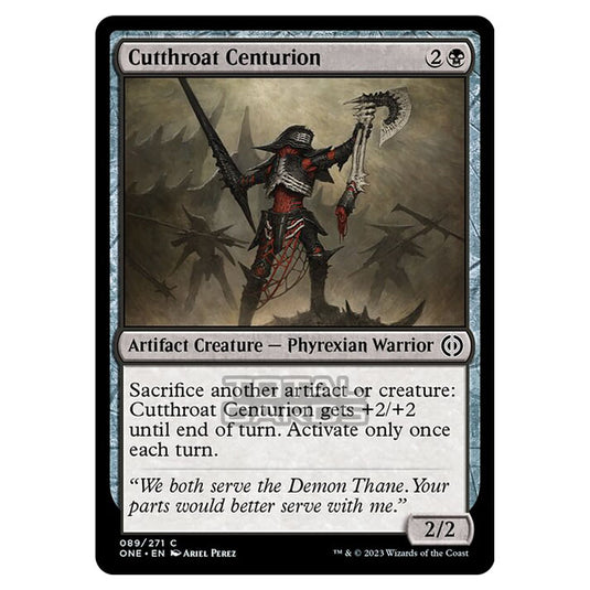Magic The Gathering - Phyrexia - All Will Be One - Cutthroat Centurion - 89/271