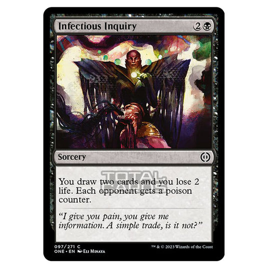 Magic The Gathering - Phyrexia - All Will Be One - Infectious Inquiry - 97/271