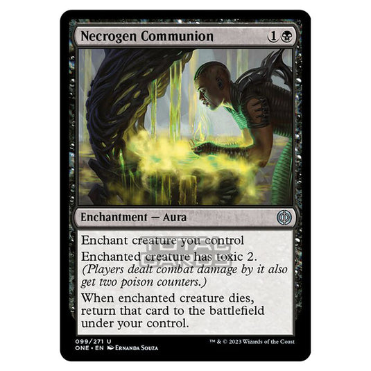 Magic The Gathering - Phyrexia - All Will Be One - Necrogen Communion - 99/271